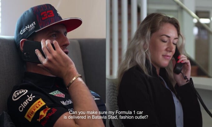 Verstappen: CarNext consegna la Red Bull RB14 al pilota olandese