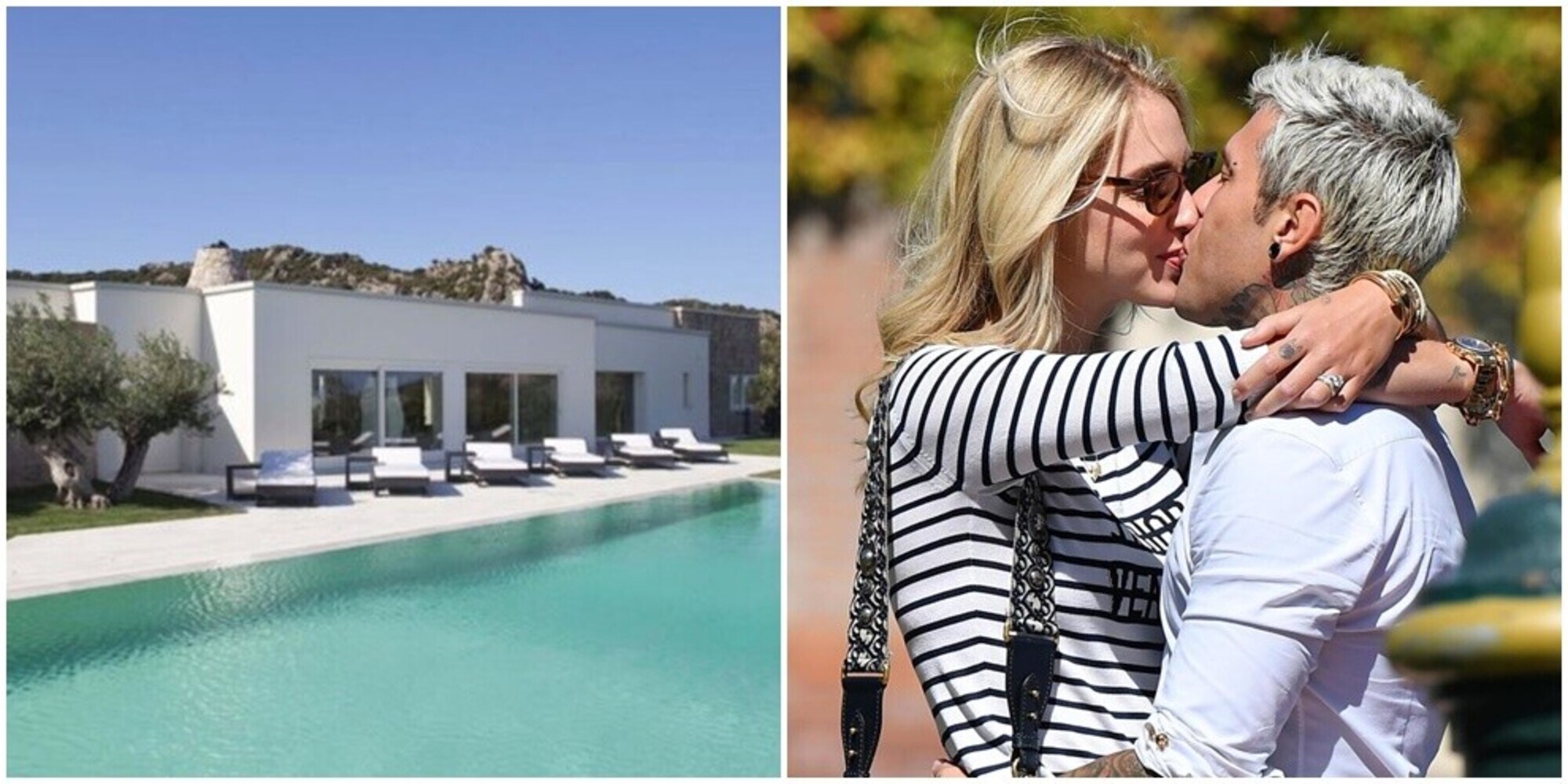 Fedez e Chiara Ferragni, quanto costa a notte la villa delle vacanze