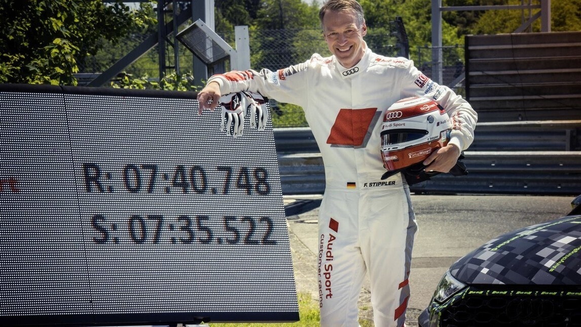 Audi RS 3: al Nurburgring sigla il record per le berline compatte