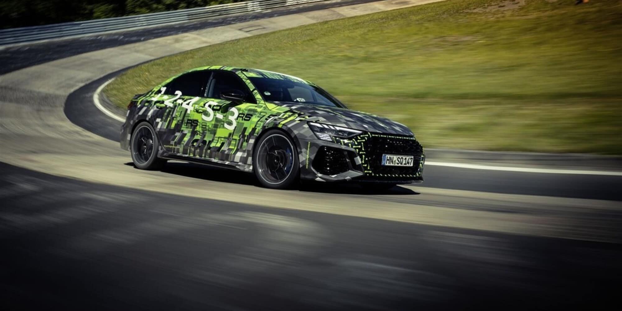 Audi RS 3: nuovo record di categoria al Nurburgring