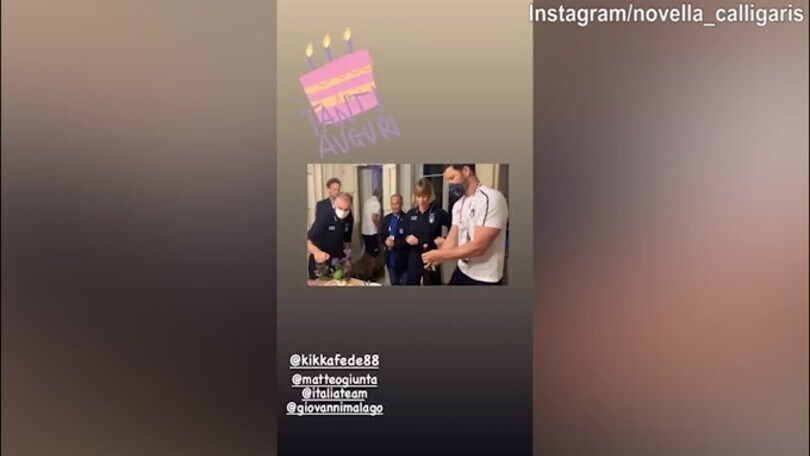 Compleanno di Federica Pellegrini, che festa con Malagò