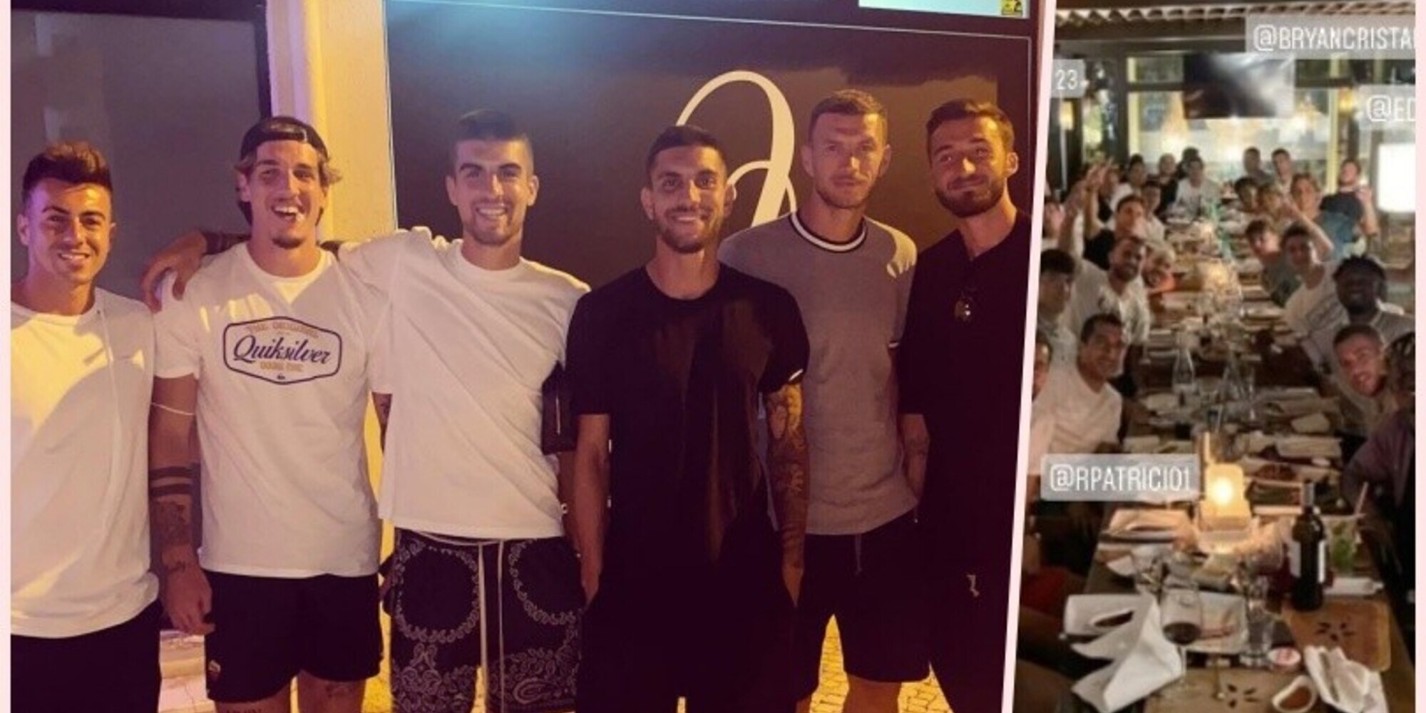 La Roma fa gruppo: cena tra giocatori, Mourinho allenta la sorveglianza