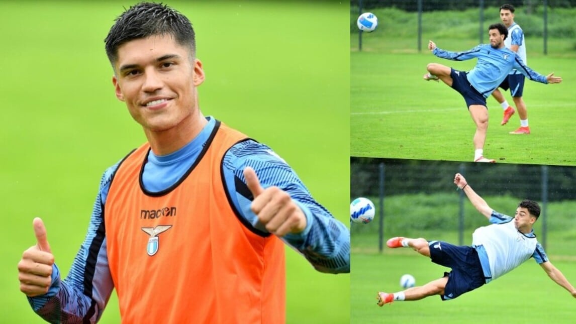 Lazio, che acrobazie nei tiri! E Correa sorride…