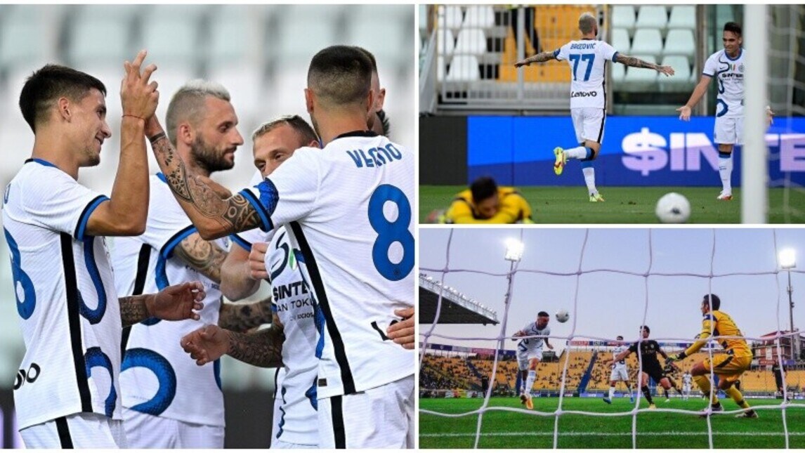 Inter, Brozovic e Vecino in gol: Inzaghi batte il Parma