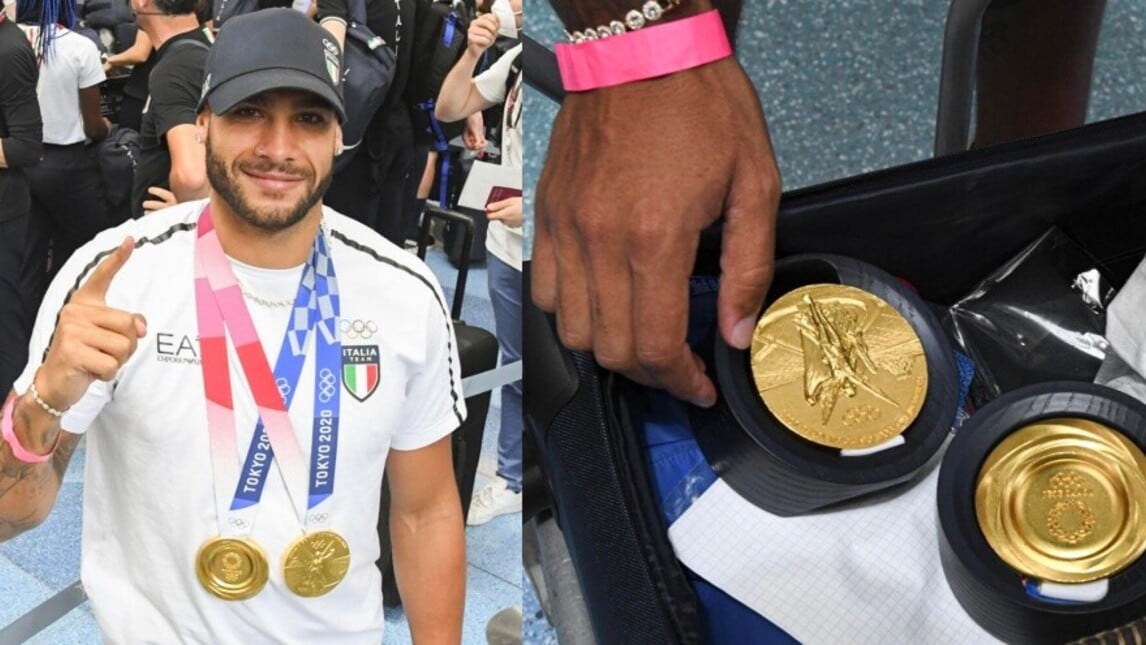 Jacobs superstar: doppio oro e standing ovation in aeroporto