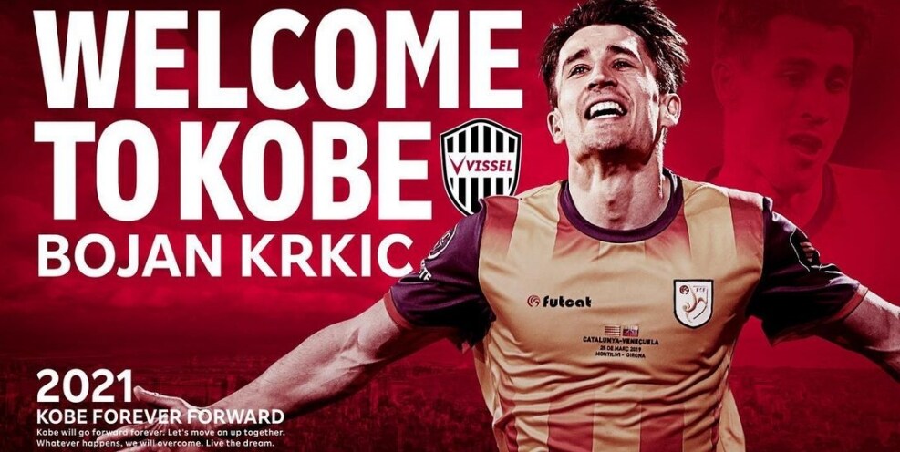 Bojan Krkic vola in Giappone: giocherà con Iniesta e Vermaelen