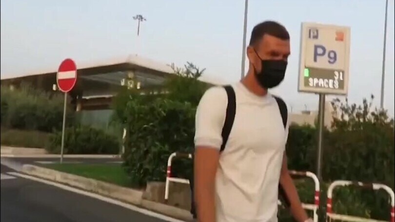 Dzeko: "Domani a Trigoria? Vediamo..."