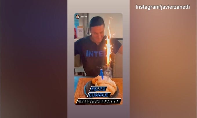 Inter, Javier Zanetti festeggia il suo compleanno