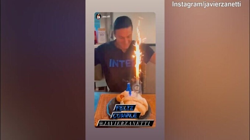 Inter, Javier Zanetti festeggia il suo compleanno
