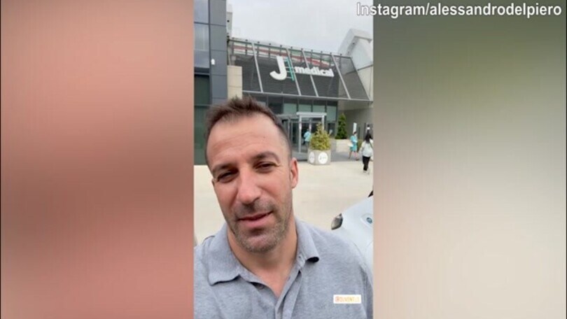 Davanti al J-Medical spunta....Alex Del Piero!