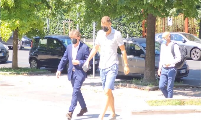 Inter, Dzeko inizia le visite mediche