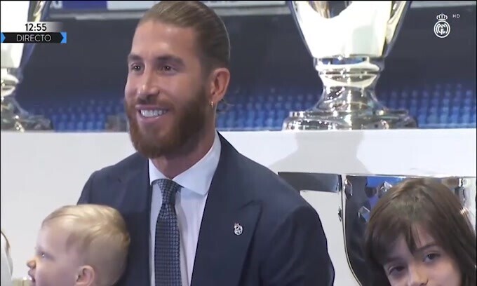 Psg, stop per Sergio Ramos: out 2 mesi