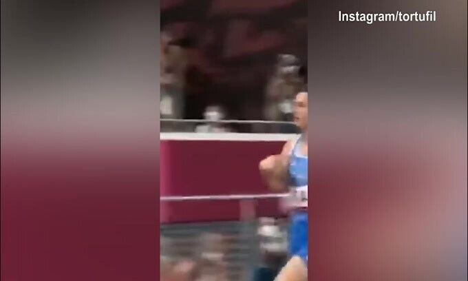 Filippo Tortu vince, Crudeli impazzisce