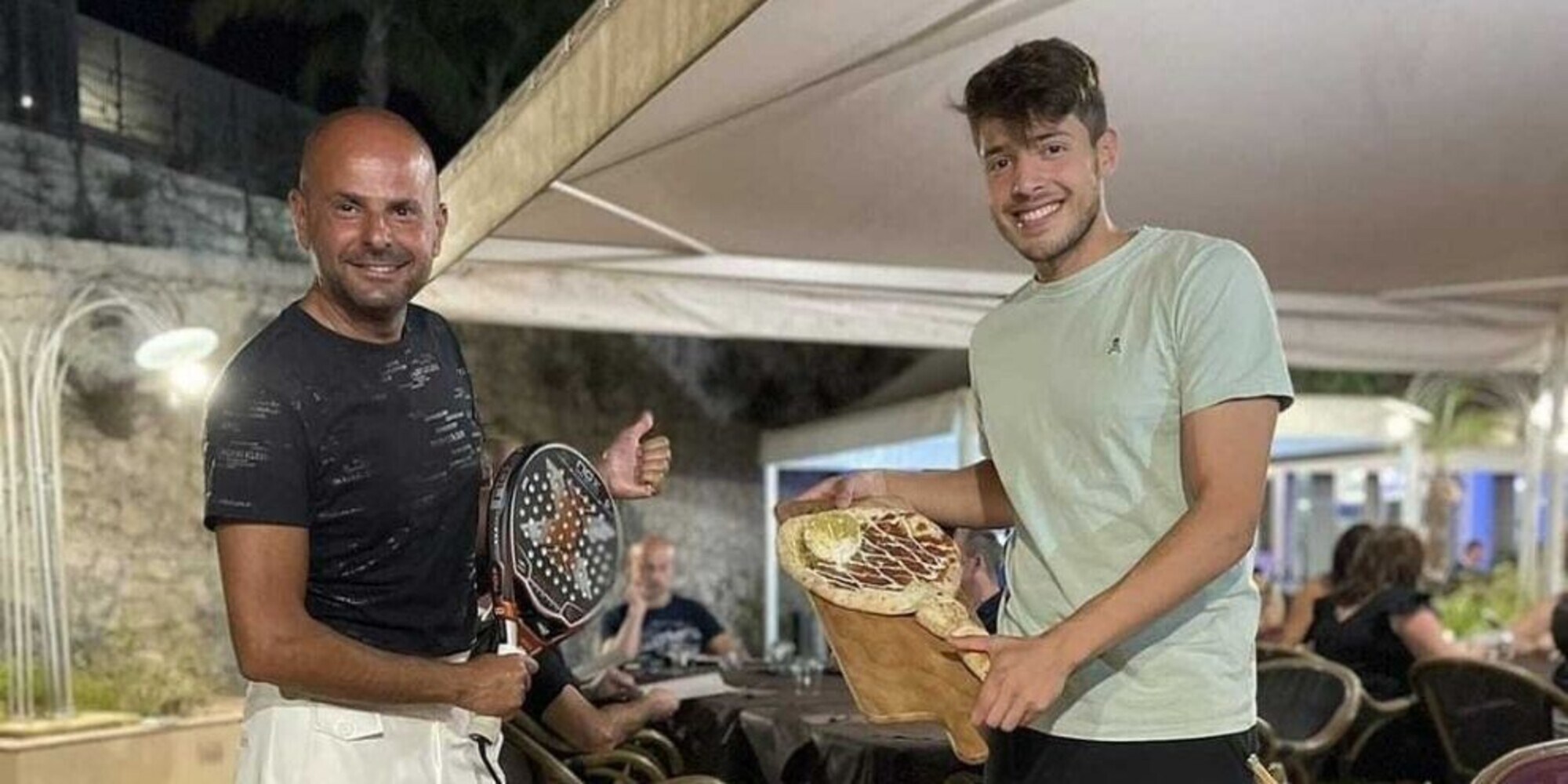 Tra Padel e pizza, le passioni di Luciano Carciotto