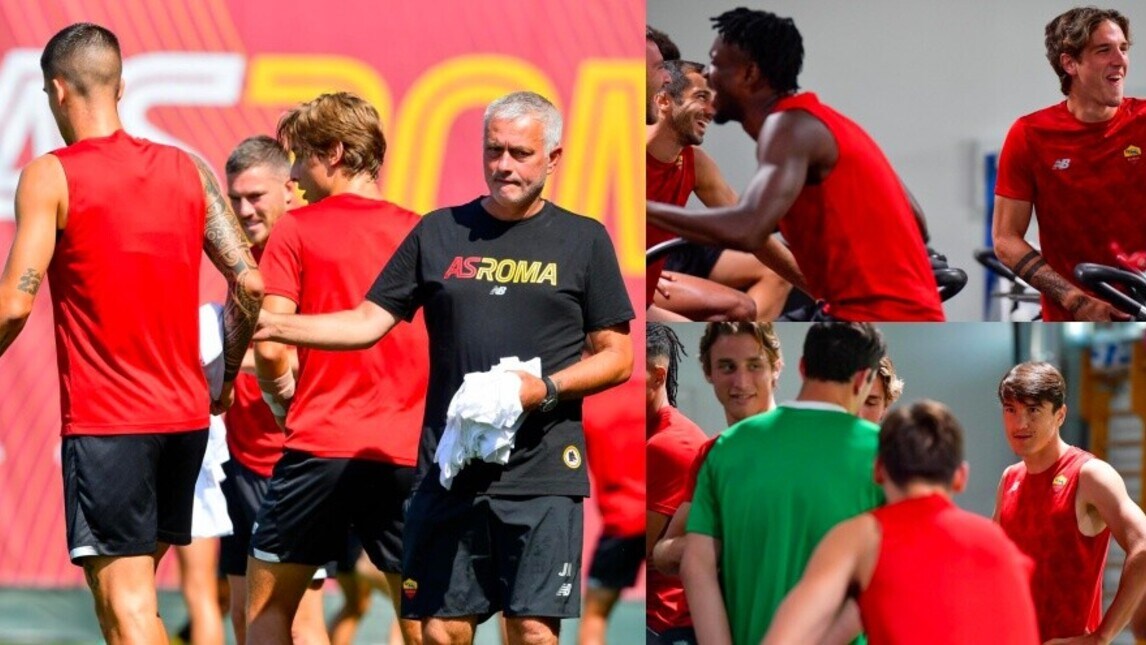 Roma tra campo e palestra: Mourinho aspetta il bomber