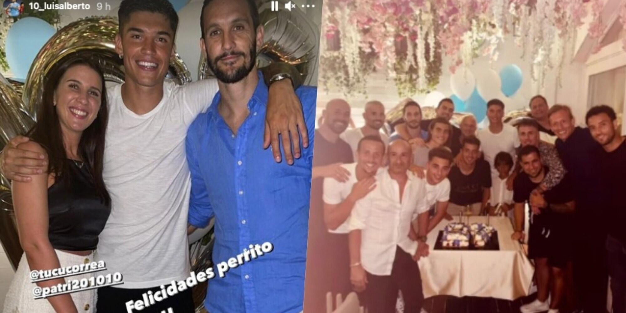 Lazio, Correa fa festa: compleanno con futuro incerto
