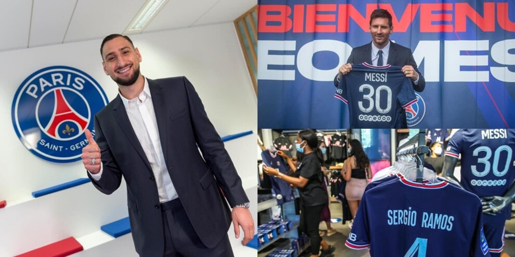 Psg: Messi, Donnarumma e Ramos, stasera la presentazione