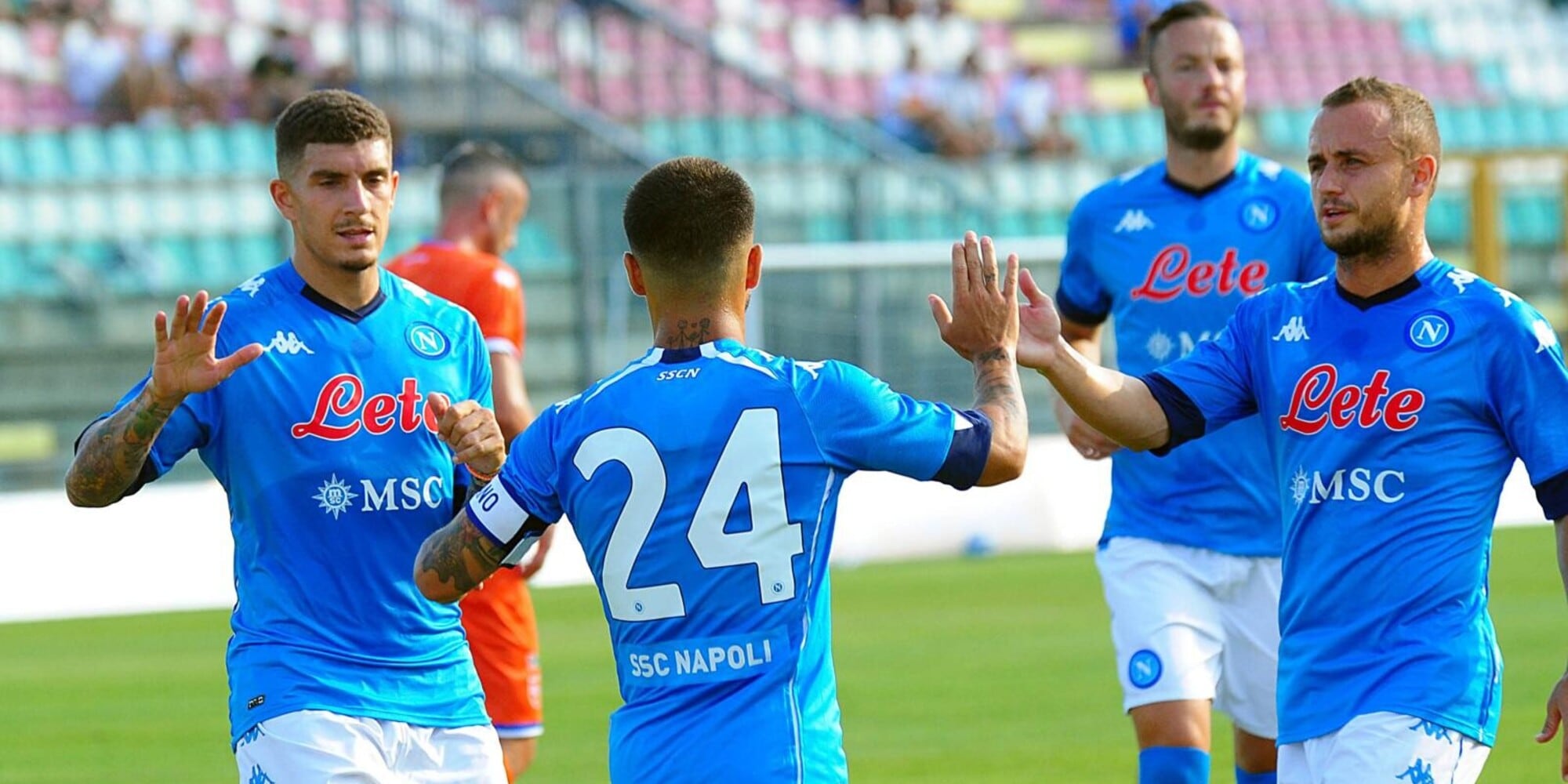 Napoli, è ancora Insigne show: assist e gol contro il Pescara