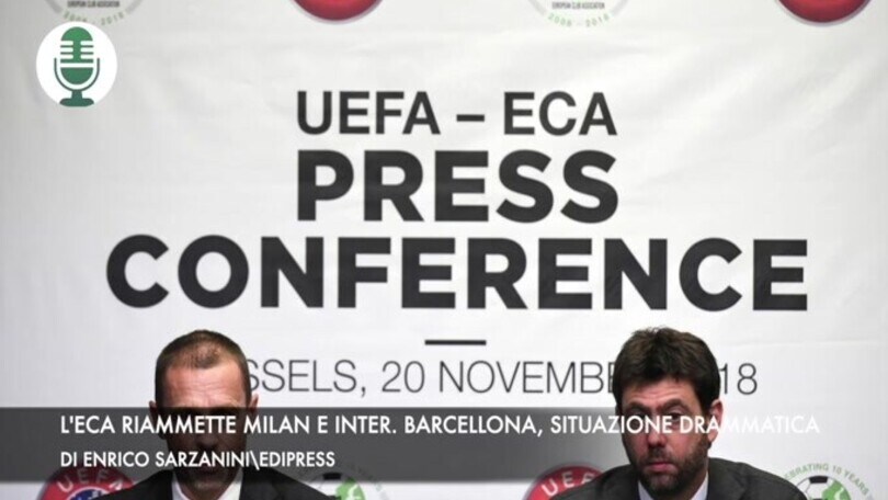 Eca, riammesse Milan ed Inter. Coppa Italia, clamorosa eliminazione