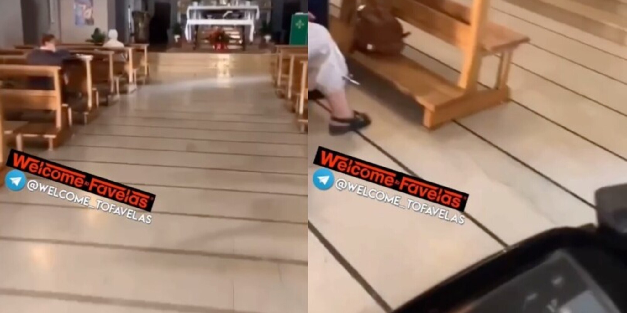 Cattolica, irrompe in chiesa con lo scooter davanti ai fedeli sconvolti