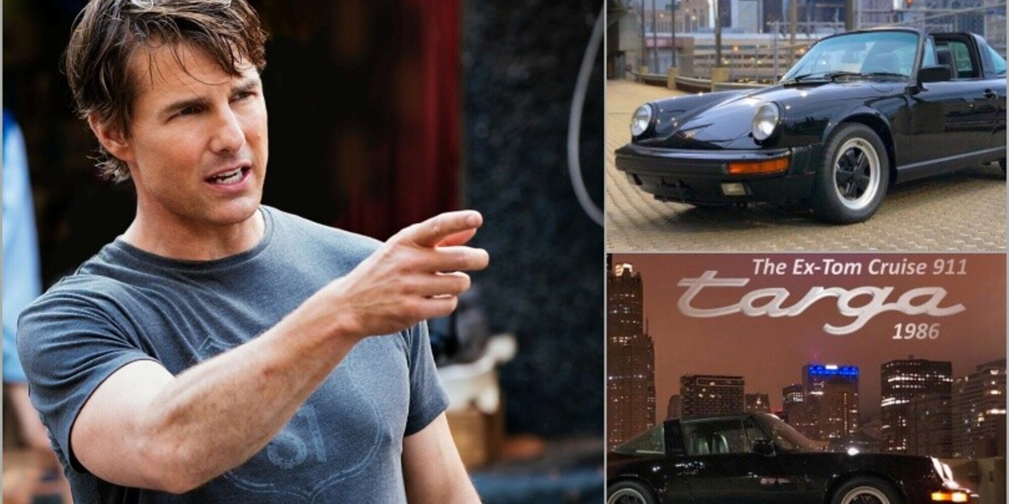 Porsche 911 Carrera Targa: quella di Tom Cruise è stata venduta per 70mila euro