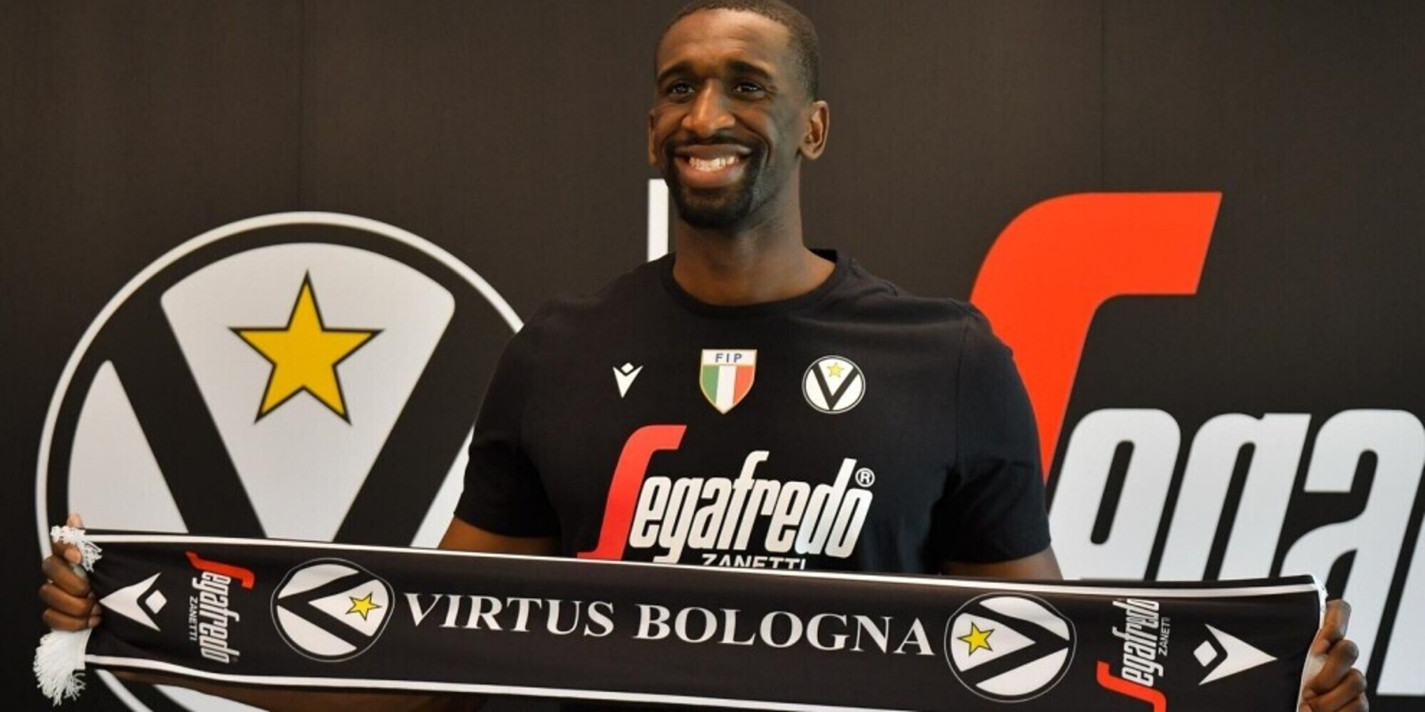 Virtus Bologna, Udoh si presenta: "Orgoglioso di essere arrivato"