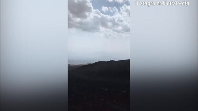Diletta Leotta, gita sull'Etna