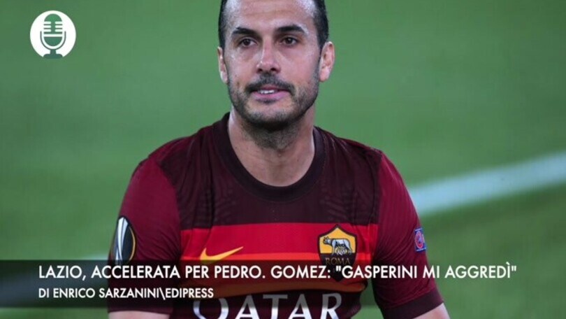 Lazio, accelerata per Pedro. Gomez: "Gasperini mi aggredì"
