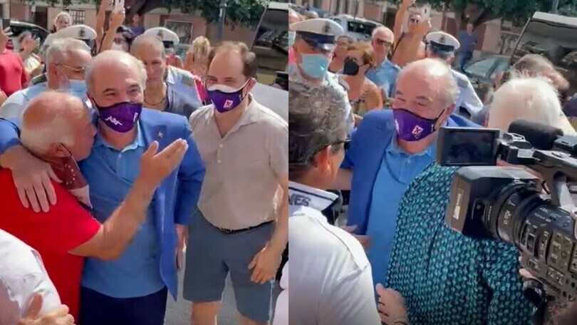 Rocco Commisso, festa a Marina di Gioiosa Ionica per il suo arrivo!