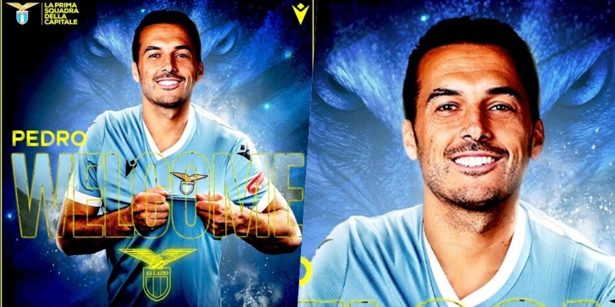 Lazio, è ufficiale: preso Pedro dalla Roma