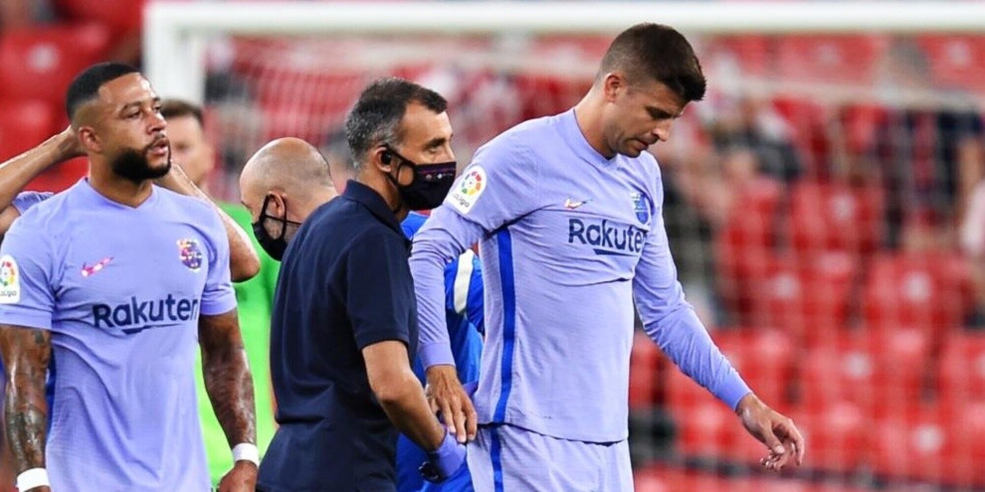 Barcellona, Piqué subito ko: infortunio muscolare
