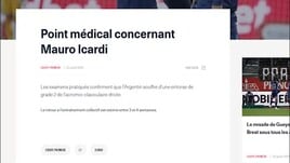 Psg, tegola Icardi: out 3-4 settimane