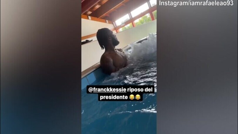 Leao riprende Kessie: "Il riposo del Presidente"
