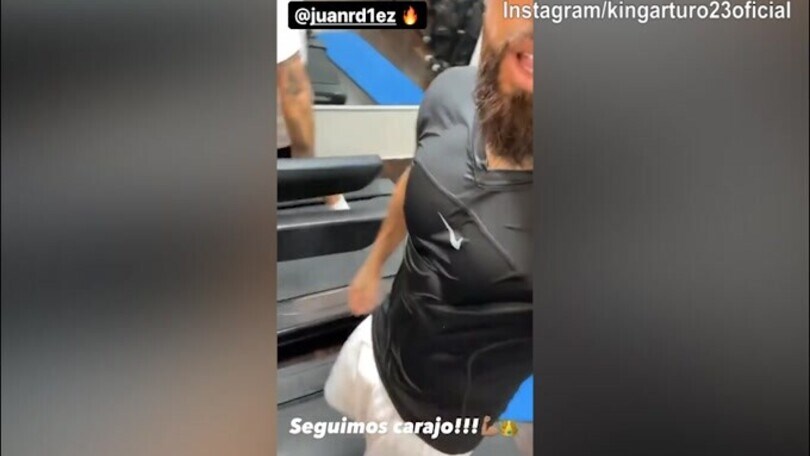 Inter, guarda Vidal: il cileno si allena in vista del Verona