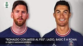 "Ronaldo con Messi al Psg". Lazio, Basic è sbarcato a Roma