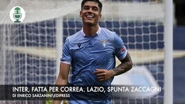 Inter, fatta per Joaquin Correa. Lazio, spunta Zaccagni del Verona
