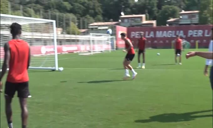 Roma, rifinitura in vista del Trabzonspor