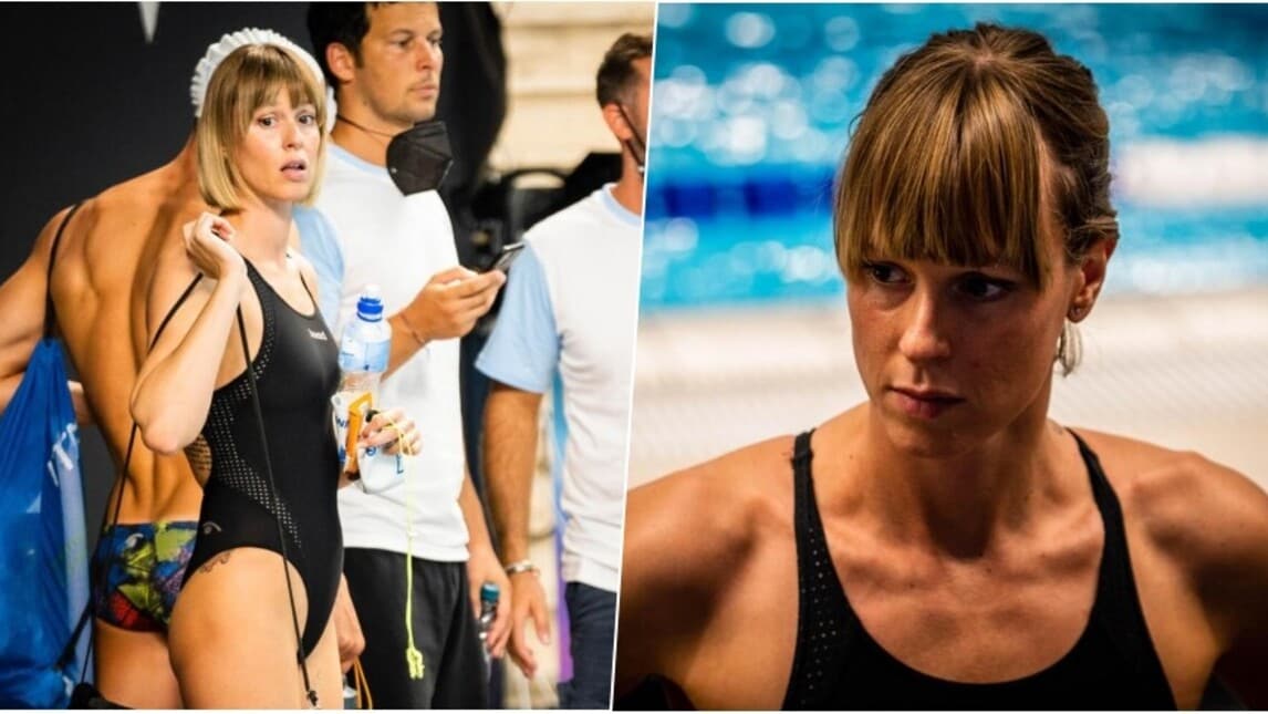 Federica Pellegrini, look con frangetta per le gare d’addio a Napoli