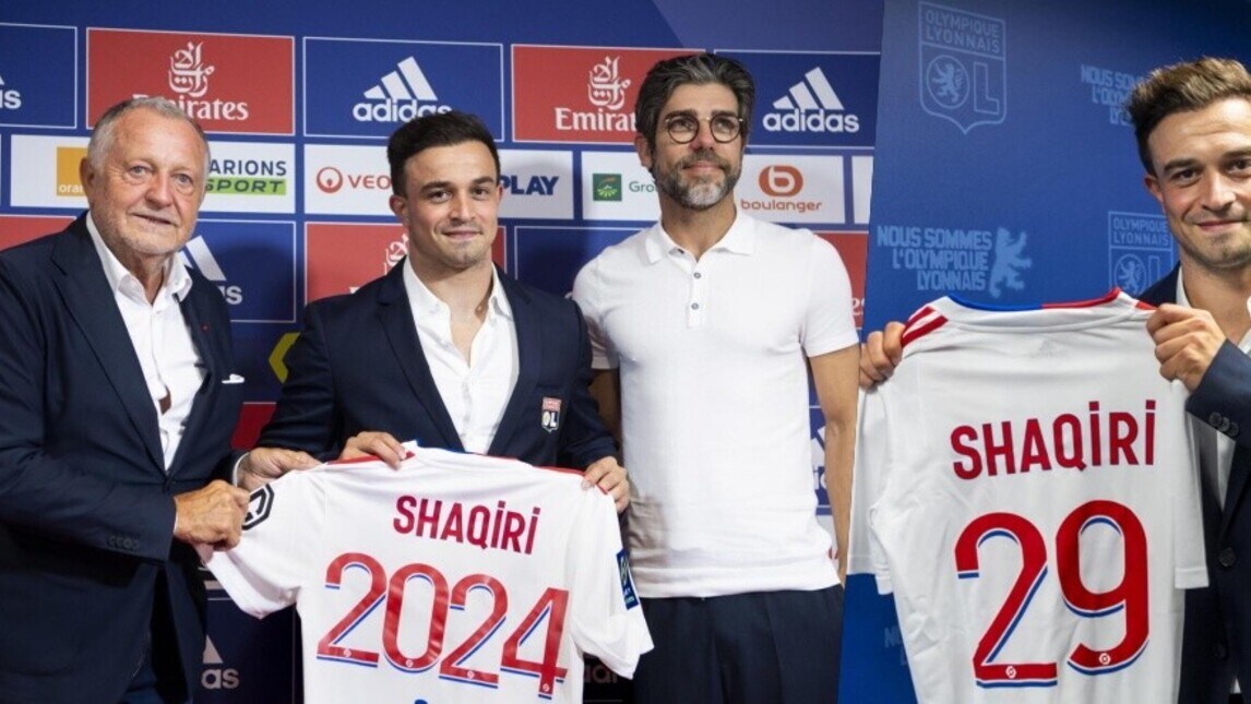 Lione, Shaqiri si presenta: indosserà la 29