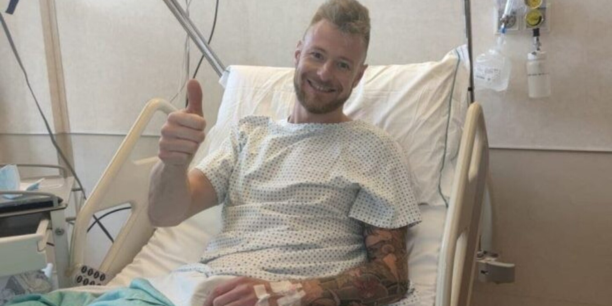 Riuscito l'intervento ad Ivan Zaytsev