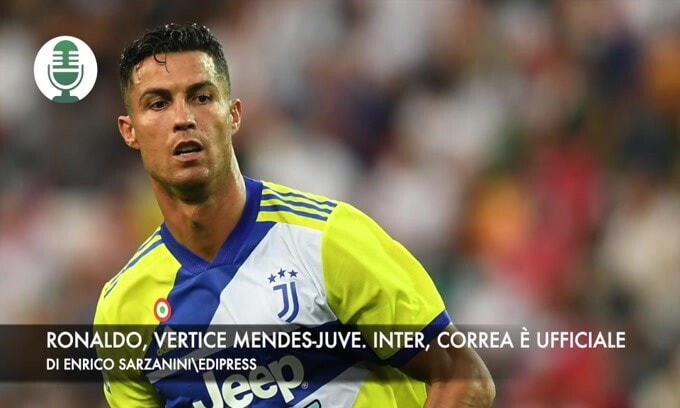 Ronaldo, vertice Mendes-Juventus. Inter, Correa è ufficiale