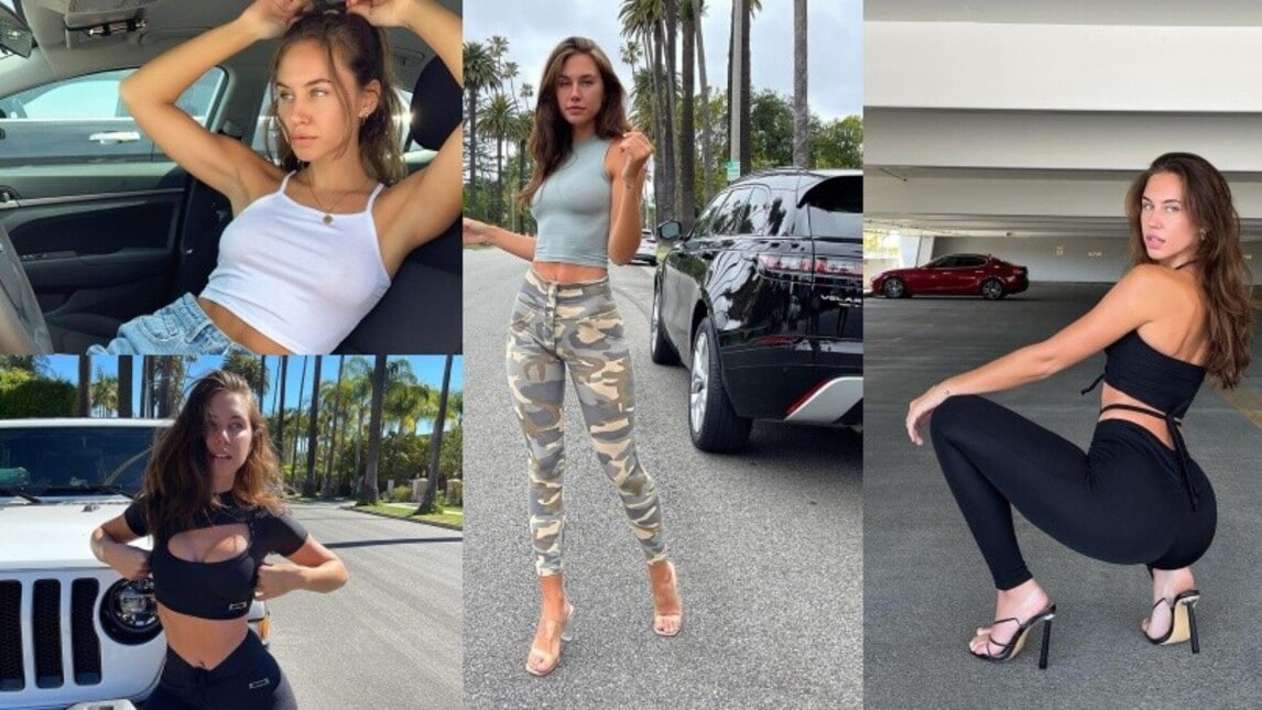 Brit Manuela, l'influencer con la passione per le auto fa impazzire i social