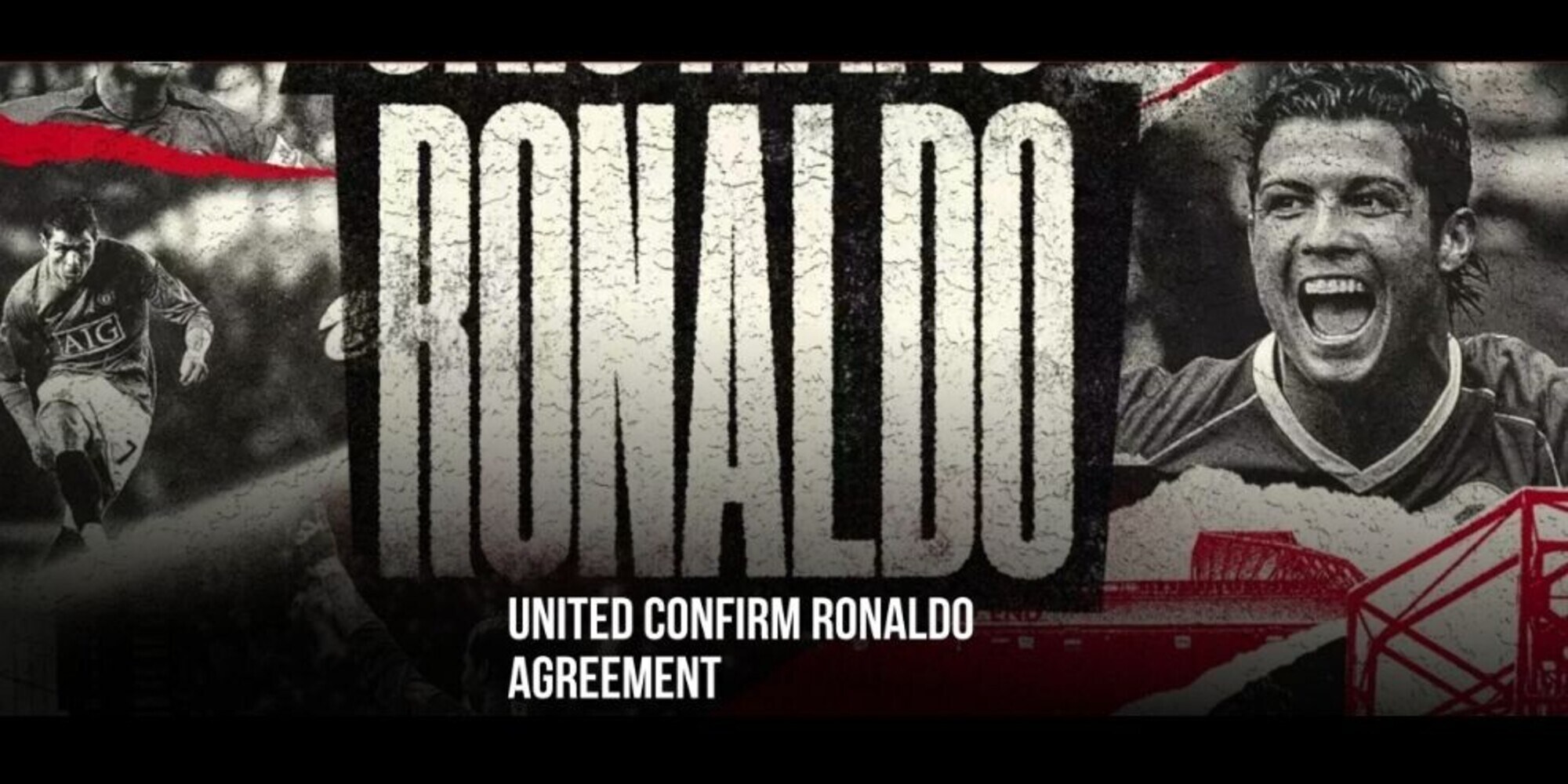 Cristiano Ronaldo al Manchester United: è ufficiale
