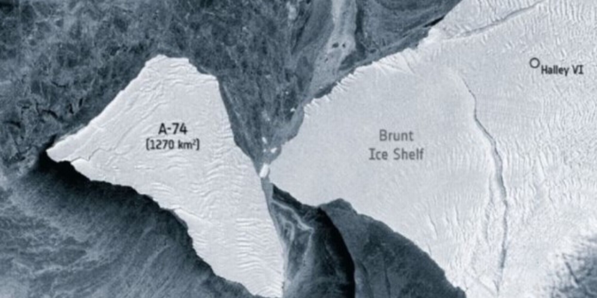 Antartide, sfiorata la collisione con un enorme iceberg