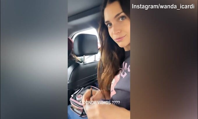 Wanda Nara e il mistero: "Dove andiamo?"