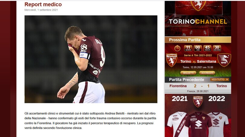 Torino, escluse fratture per Belotti