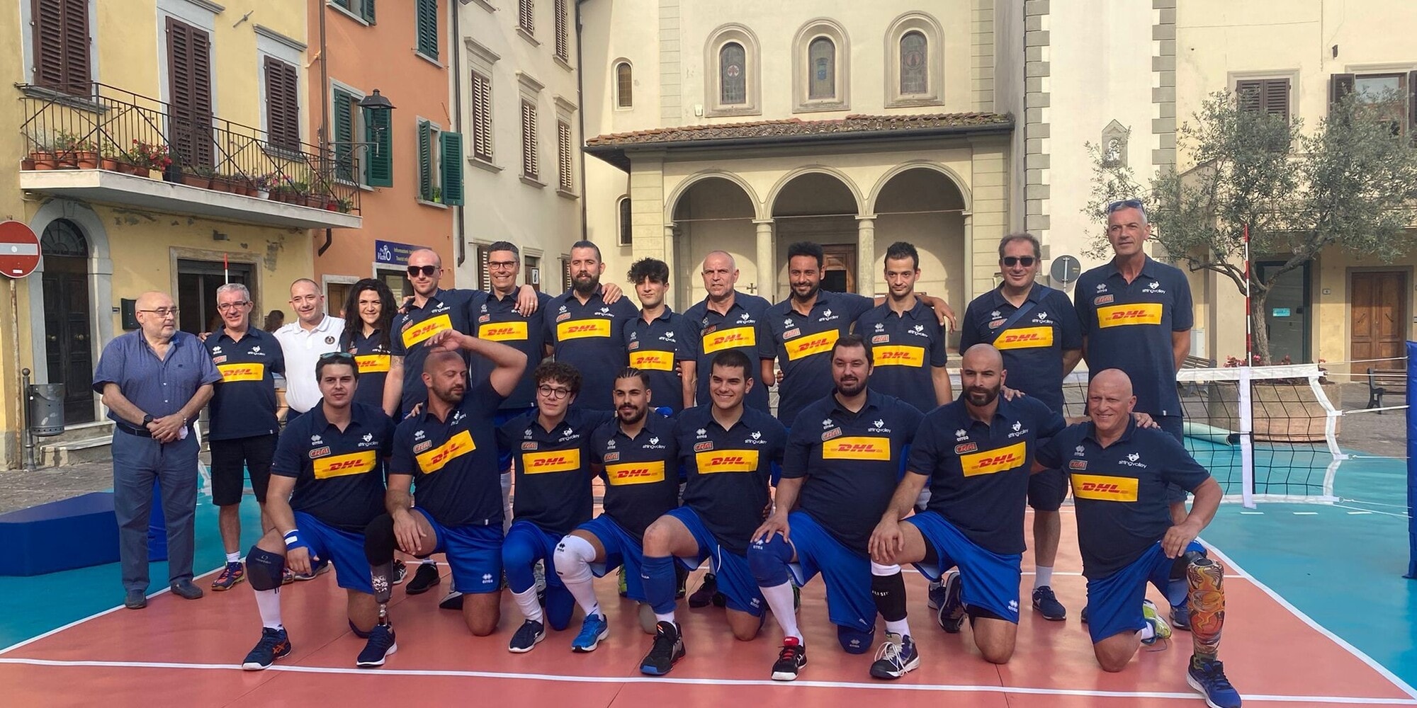 La nazionale maschile di sitting al Riga Cup 2021