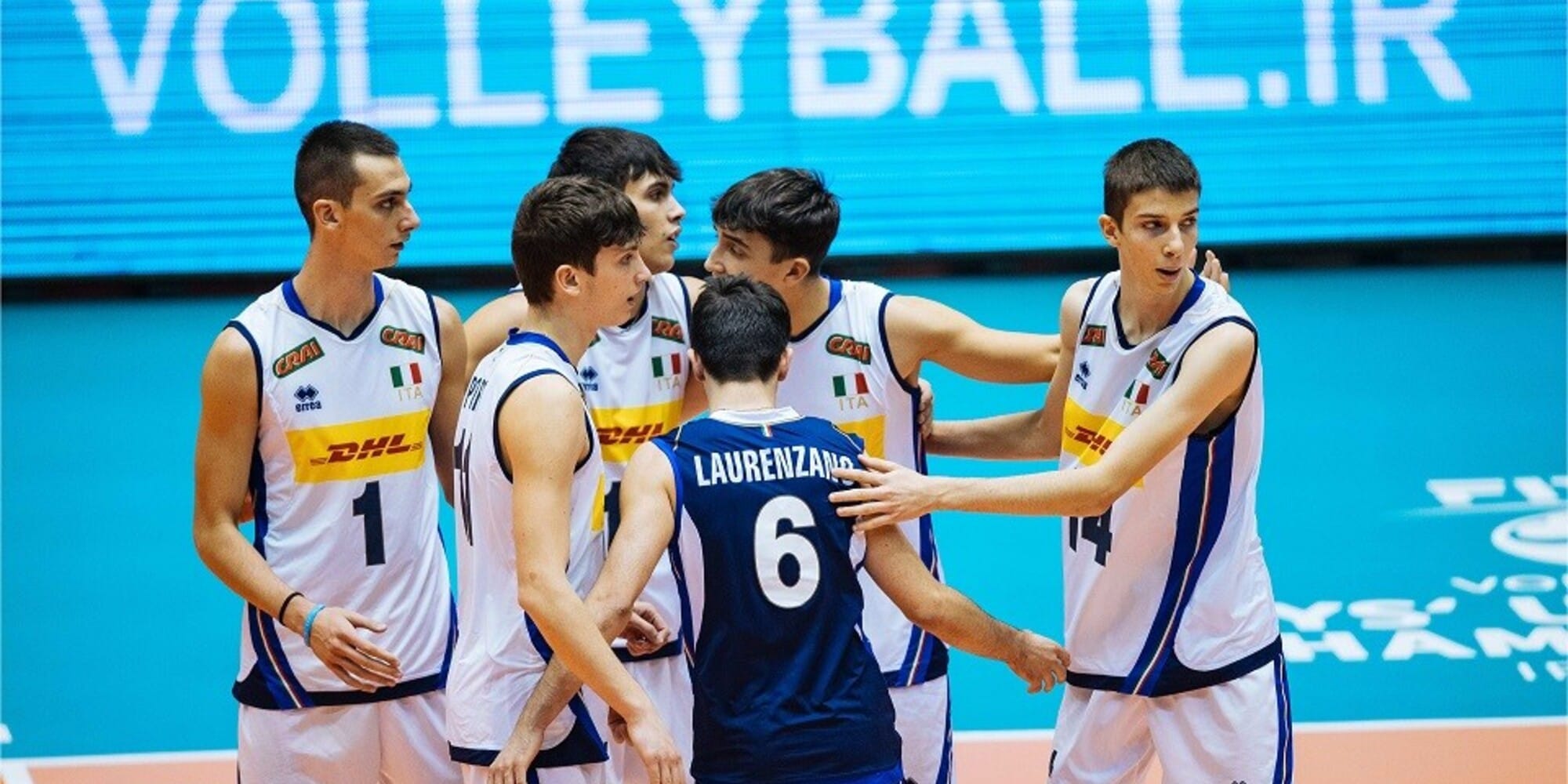 Mondiale U.19: l'Italia chiude al sesto posto