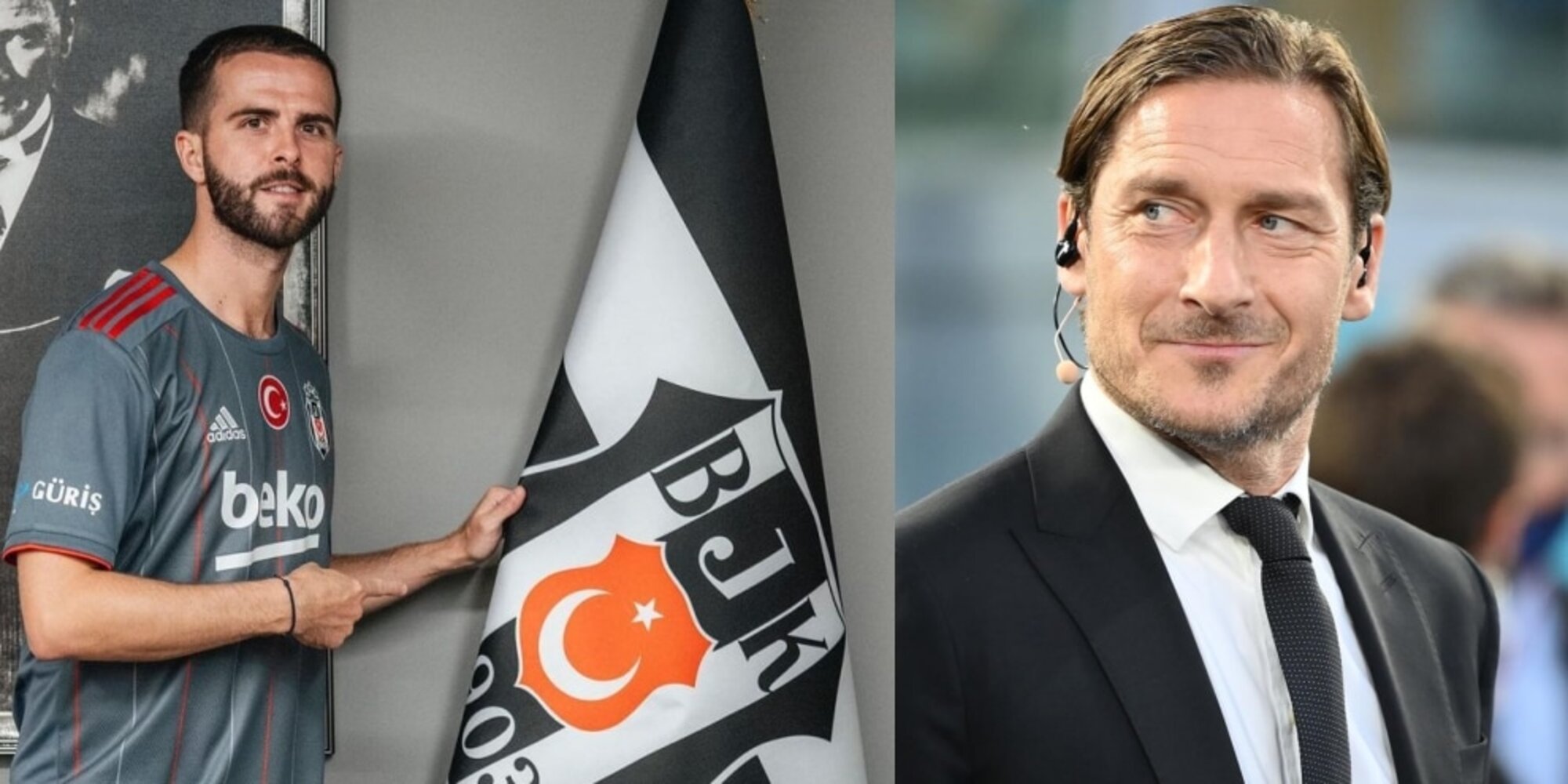 Pjanic e il "Come to Besiktas", festa turca sui social e commento di Totti