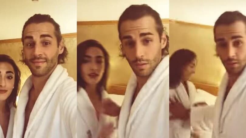 Tamberi, la "model face" lo fa diventare cattivo con Chiara!